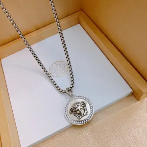 【VERSACE】ネックレス、新しいネックレス万能シンプルファッションオーナメント 2474 【VERSACE】ネックレス、新しいネックレス万能シンプルファッションオーナメント 2474
