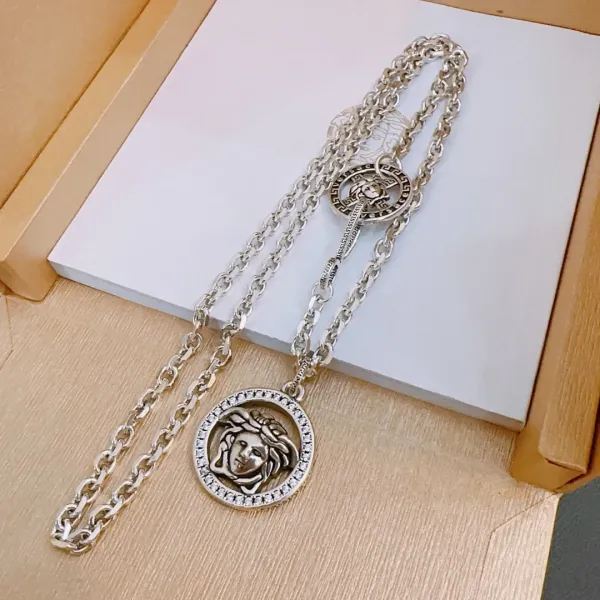 【VERSACE】ネックレス、新しいネックレス万能シンプルファッションオーナメント 2474 【VERSACE】ネックレス、新しいネックレス万能シンプルファッションオーナメント 2474