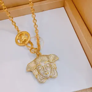 【VERSACE】ネックレス、新しいネックレス万能シンプルファッションオーナメント 2474 【VERSACE】ネックレス、新しいネックレス万能シンプルファッションオーナメント 2474