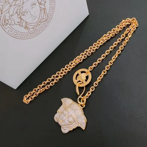 【VERSACE】ネックレス、新しいネックレス万能シンプルファッションオーナメント 2474 【VERSACE】ネックレス、新しいネックレス万能シンプルファッションオーナメント 2474