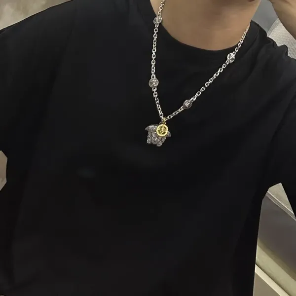 【VERSACE】ネックレス、新しいネックレス万能シンプルファッションオーナメント 2474 【VERSACE】ネックレス、新しいネックレス万能シンプルファッションオーナメント 2474