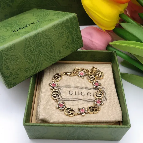 【GUCCI】ブレスレット、ファッションシンプルなスタイル
