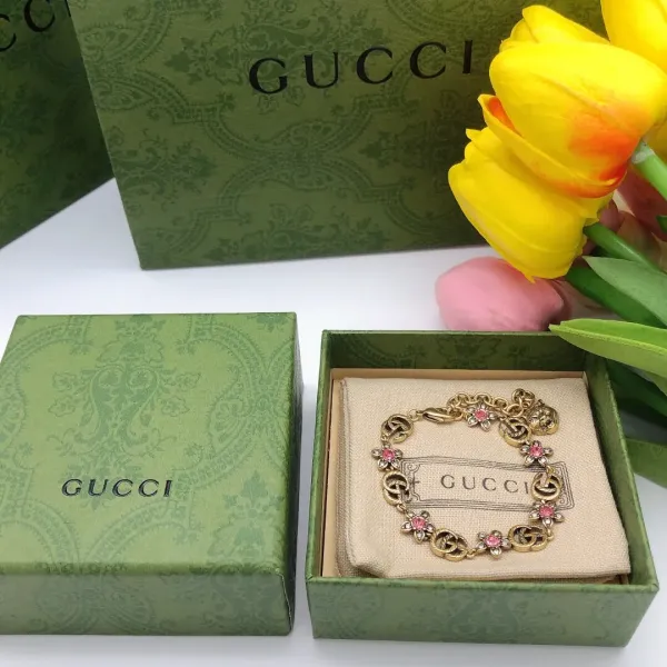 【GUCCI】ブレスレット、ファッションシンプルなスタイル