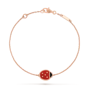 【Vancleef & Arpels】 ラッキー スプリング ブレスレット、クローズドウィング レディバグ 【Vancleef & Arpels】 ラッキー スプリング ブレスレット、クローズドウィング レディバグ