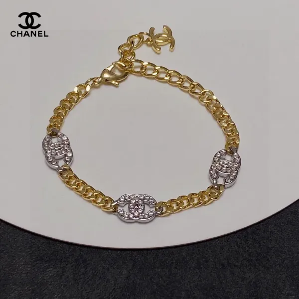 【CHANEL】 ブレスレット、ファッションシンプルなスタイル 【CHANEL】 ブレスレット、ファッションシンプルなスタイル