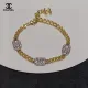 【CHANEL】 ブレスレット、ファッションシンプルなスタイル 【CHANEL】 ブレスレット、ファッションシンプルなスタイル