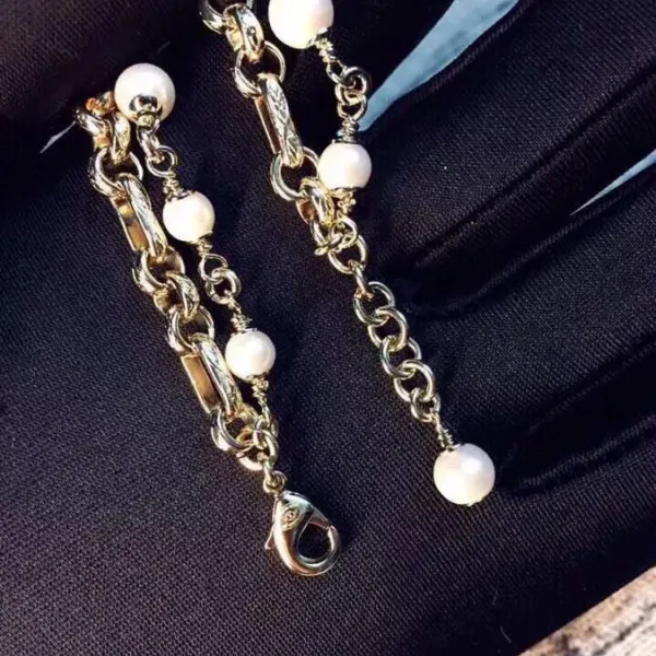 【 CHANEL】ブレスレット、ファッションシンプルなスタイル 【 CHANEL】ブレスレット、ファッションシンプルなスタイル
