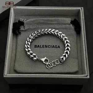 【BALENCIAGA】ブレスレット、ファッションシンプルなスタイル
