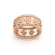 【Vancleef & Arpels】 ペルレ クローバー リング、ミディアムモデル