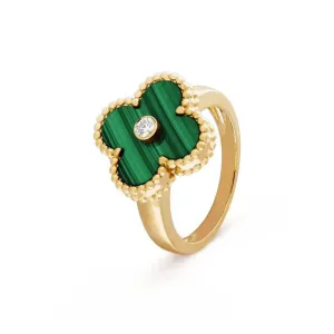 【Vancleef & Arpels】 ヴィンテージ アルハンブラ リング 【Vancleef & Arpels】 ヴィンテージ アルハンブラ リング