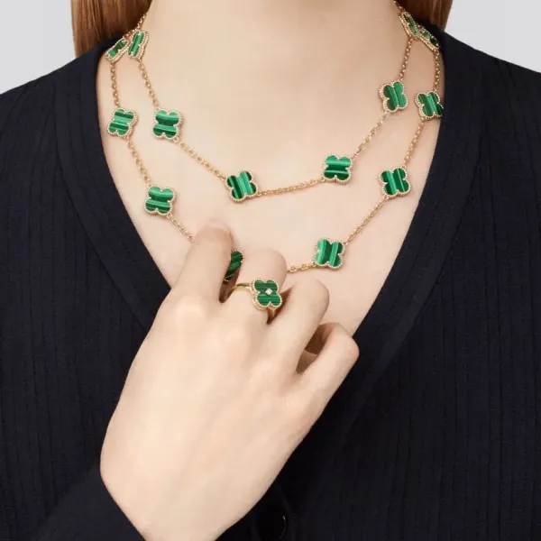 【Vancleef & Arpels】 ヴィンテージ アルハンブラ リング 【Vancleef & Arpels】 ヴィンテージ アルハンブラ リング