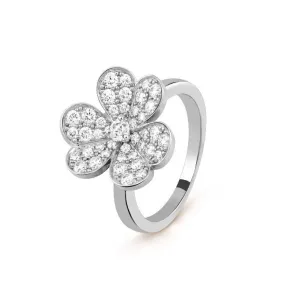 【Vancleef & Arpels】 フリヴォル リング、1フラワー 【Vancleef & Arpels】 フリヴォル リング、1フラワー