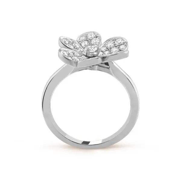 【Vancleef & Arpels】 フリヴォル リング、1フラワー