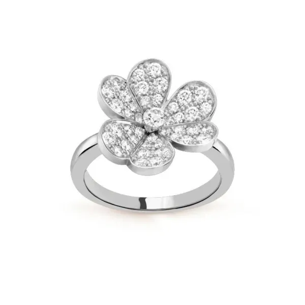 【Vancleef & Arpels】 フリヴォル リング、1フラワー