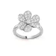 【Vancleef & Arpels】 フリヴォル リング、1フラワー