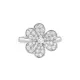 【Vancleef & Arpels】 フリヴォル リング、1フラワー