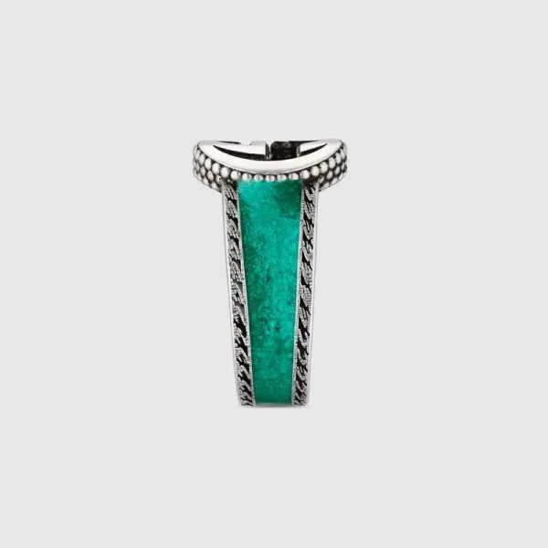 GUCCI エナメル インターロッキングG ブレスレット GUCCI エナメル インターロッキングG ブレスレット