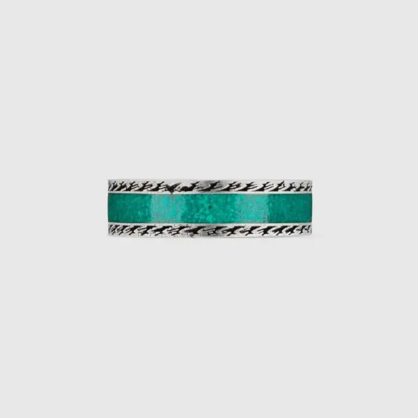 GUCCI エナメル インターロッキングG ブレスレット