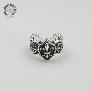 【Chrome Hearts】 男性と女性のためのクロエハートファッションパーソナリティリング 【Chrome Hearts】 男性と女性のためのクロエハートファッションパーソナリティリング