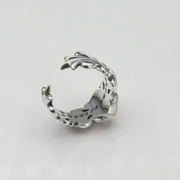 【Chrome Hearts】 男性と女性のためのクロエハートファッションパーソナリティリング 【Chrome Hearts】 男性と女性のためのクロエハートファッションパーソナリティリング