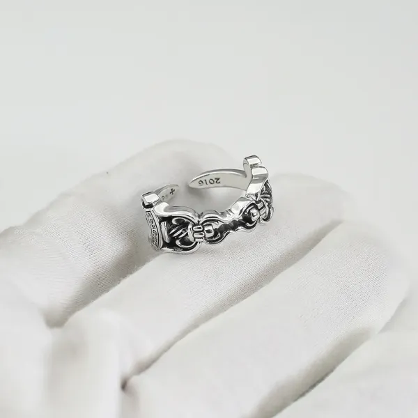 【Chrome Hearts】  男性と女性のためのクロエハートファッションパーソナリティリング