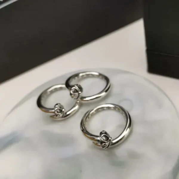 【Chrome Hearts】  男性と女性のためのクロエハートファッションパーソナリティリング