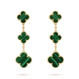 【Vancleef & Arpels】 マジック アルハンブラ イヤリング、3モチーフ 【Vancleef & Arpels】 マジック アルハンブラ イヤリング、3モチーフ