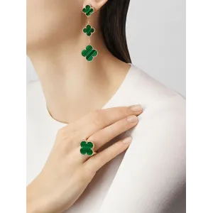 【Vancleef & Arpels】 マジック アルハンブラ イヤリング、3モチーフ 【Vancleef & Arpels】 マジック アルハンブラ イヤリング、3モチーフ