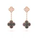【Vancleef & Arpels】 マジック アルハンブラ イヤリング、2モチーフ 【Vancleef & Arpels】 マジック アルハンブラ イヤリング、2モチーフ