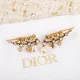 【DIOR】 ディオール ファッションスタイルのイヤリング 【DIOR】 ディオール ファッションスタイルのイヤリング