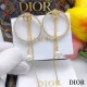 【DIOR】ディオール  ファッションスタイルのイヤリング