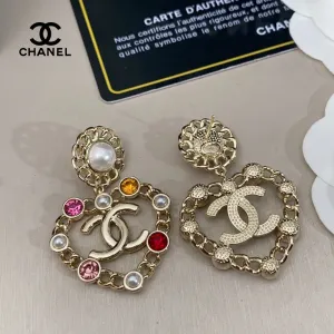 【CHANEL 】 シャネル ファッションスタイルのイヤリング 【CHANEL 】 シャネル ファッションスタイルのイヤリング