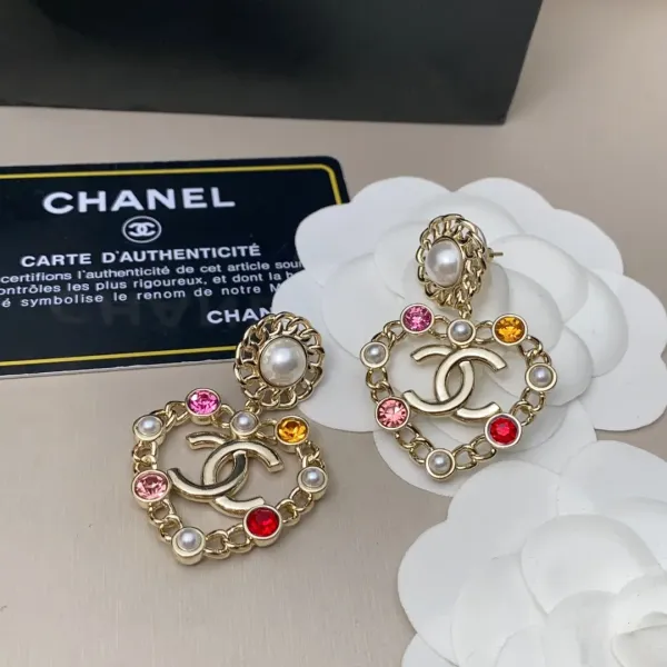 【CHANEL 】 シャネル ファッションスタイルのイヤリング 【CHANEL 】 シャネル ファッションスタイルのイヤリング