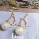 【DIOR】ディオール ファッションスタイルのイヤリング 【DIOR】ディオール ファッションスタイルのイヤリング