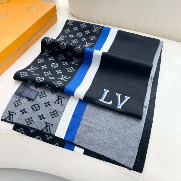 【LV LOUIS VUITTON ルイ·ヴィトン】 スカーフ 180*32cm 241107 【LV LOUIS VUITTON ルイ·ヴィトン】 スカーフ 180*32cm 241107