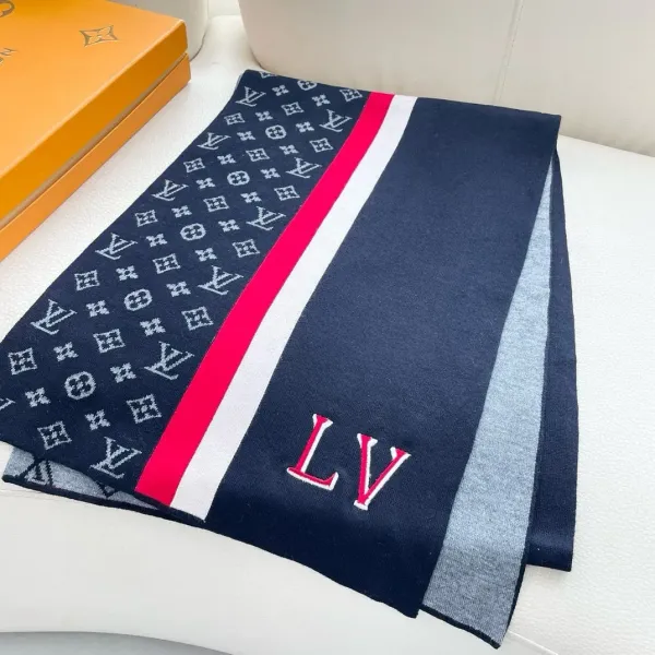 【LV LOUIS VUITTON ルイ·ヴィトン】 スカーフ 180*32cm 241107 【LV LOUIS VUITTON ルイ·ヴィトン】 スカーフ 180*32cm 241107