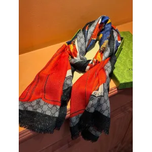 【GUCCI グッチ】スカーフ 110*200CM 241209 【GUCCI グッチ】スカーフ 110*200CM 241209