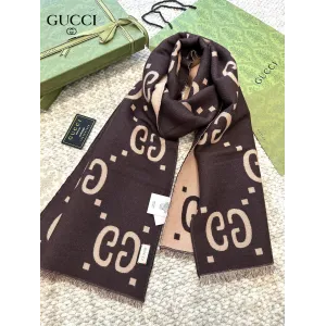 【GUCCI グッチ】スカーフ  30*180CM  241209