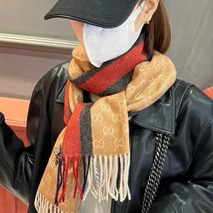 【GUCCI グッチ】スカーフ180*35CM 241108 【GUCCI グッチ】スカーフ180*35CM 241108