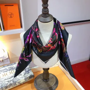 【DIOR ディオール 】スカーフ90*90cm 241108 【DIOR ディオール 】スカーフ90*90cm 241108