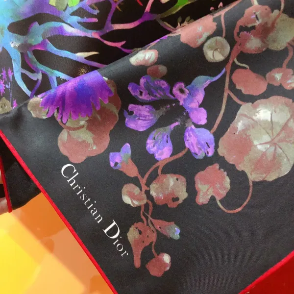 【DIOR  ディオール 】スカーフ90*90cm  241108