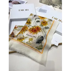 【DIOR ディオール 】スカーフ 200*110cm 241108 【DIOR ディオール 】スカーフ 200*110cm 241108
