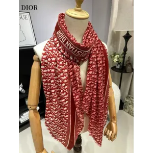 【DIOR  ディオール 】スカーフ  200*110cm  241108