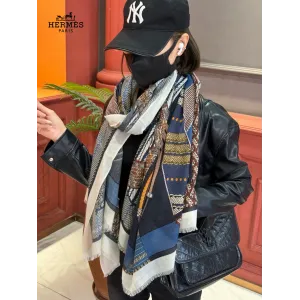【HERMES エルメス 】スカーフ100*200CM  241210