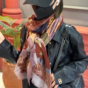 【HERMES エルメス 】スカーフ30*180CM 241210 【HERMES エルメス 】スカーフ30*180CM 241210