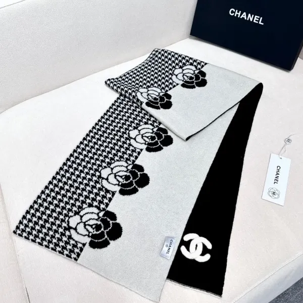 【CHANEL  シャネル 】スカーフ 33*180CM  241209