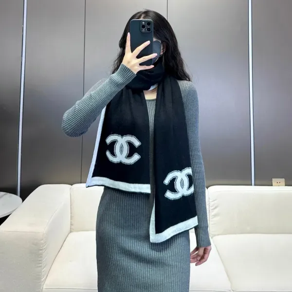 【CHANEL シャネル 】スカーフ30*180CM 241209 【CHANEL シャネル 】スカーフ30*180CM 241209