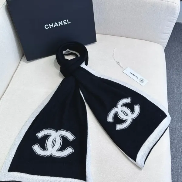 【CHANEL シャネル 】スカーフ30*180CM 241209 【CHANEL シャネル 】スカーフ30*180CM 241209