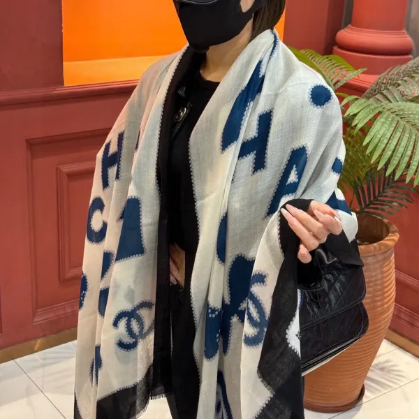 【CHANEL シャネル 】スカーフ100*200CM 241209 【CHANEL シャネル 】スカーフ100*200CM 241209