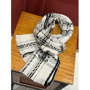 【CHANEL シャネル 】スカーフ185*30CM 241107 【CHANEL シャネル 】スカーフ185*30CM 241107